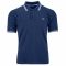 Alpha Industries Shirt Twin Stripe Polo II blue/white