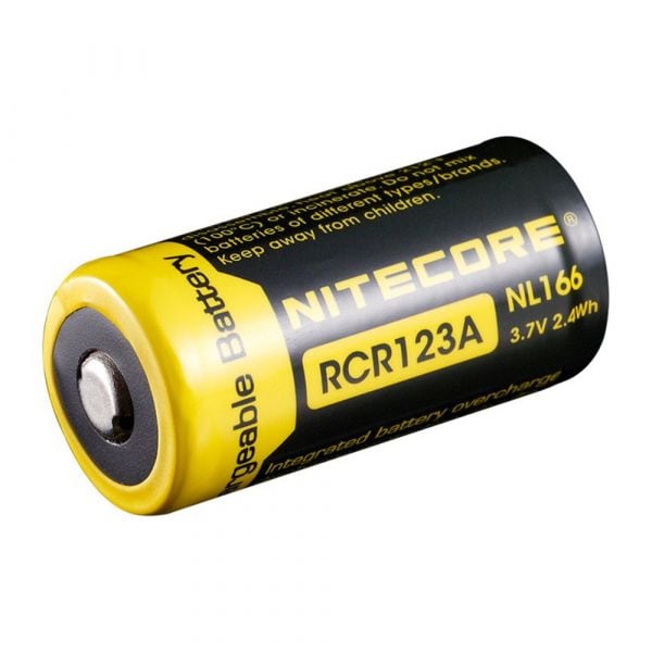 Nitecore Rechargable Battery 16340 650mAH NL166