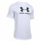 Under Armour Fitness T-Shirt Sport Style Branded Tee white