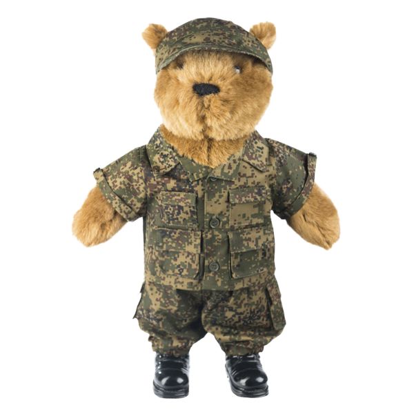 Teddy Bear Uniform Large Russian digital camo