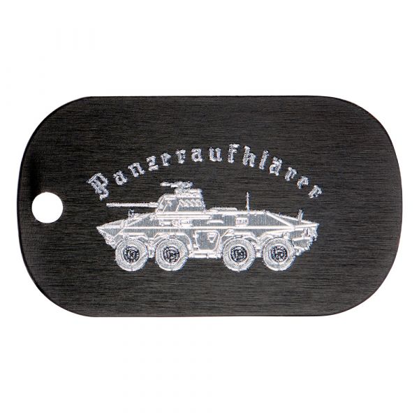 Dog Tag Engraved Panzeraufklärer