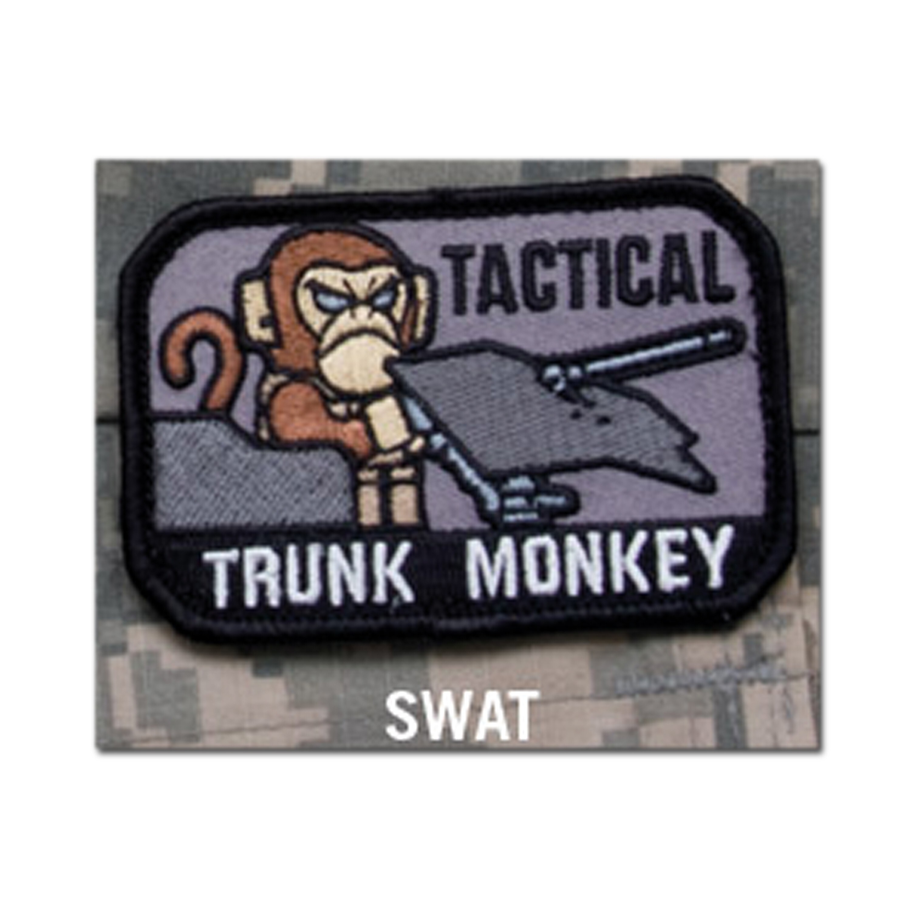 MilSpecMonkey Patch Tactical Trunk Monkey swat | MilSpecMonkey Patch ...