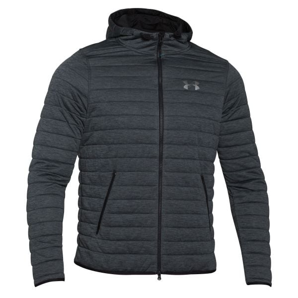 Under Armour Quilted FZ Hoodie Full Zip gray