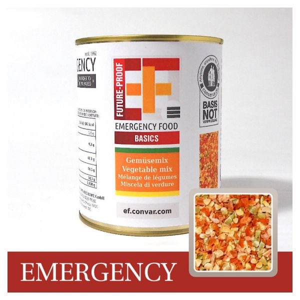 EF Emergency Food Basics Vegetable Mix