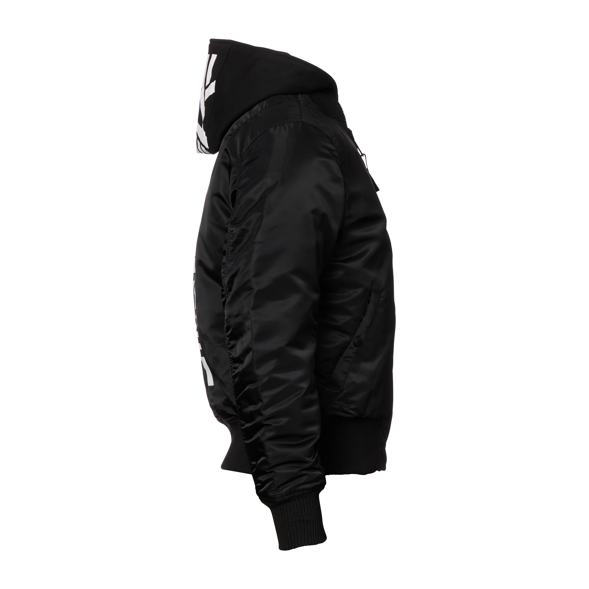 Jackets Jacket | Alpha MA-1 Men black/white Print black/white ZH Clothing Industries Jackets | | Back | Alpha Industries MA-1 | Back Print ZH Jacket