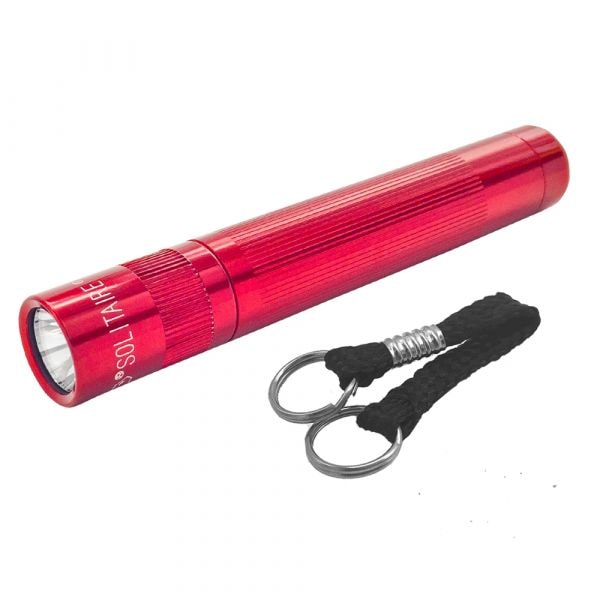 Maglite Flashlight Solitaire Blister 8 cm red
