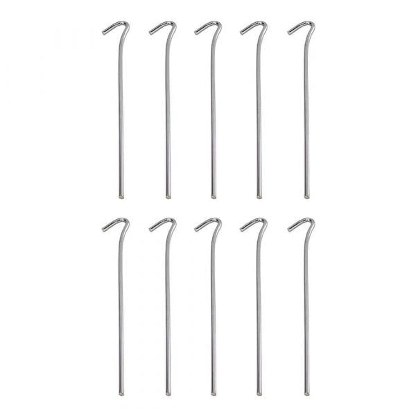 Outwell Steel Tent Stakes 24 cm 10-Pack silver