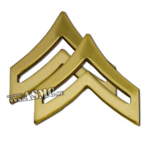 Rank Insignia U.S. Corporal polished