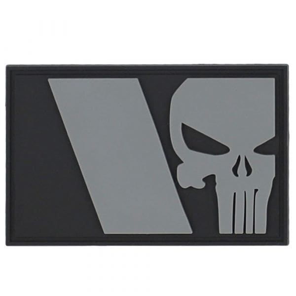 101 Inc. 3D Patch PVC Punisher French Flag gray