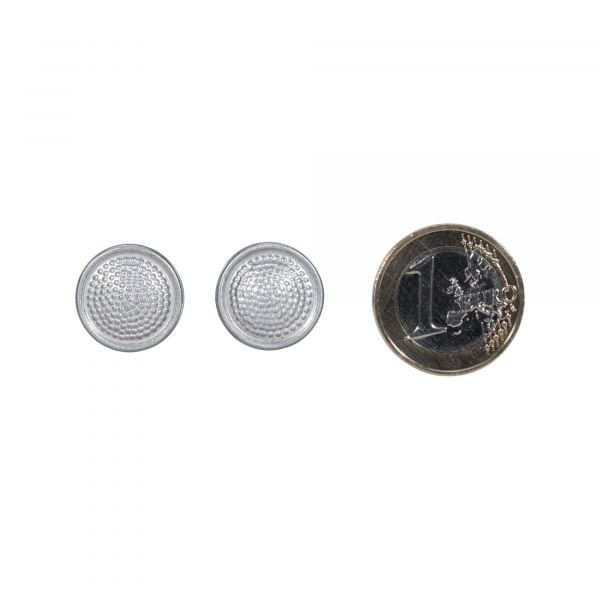 NVA Aluminum Epaulets Button 16mm