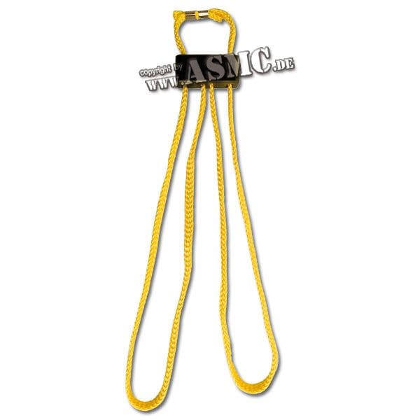 One Time Use Cord Hand Restraints yellow