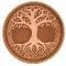 MD-Textile Leather Patch Yggdrasil sand