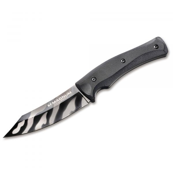 Böker Magnum Knife Tiger Lily Trapper black/gray