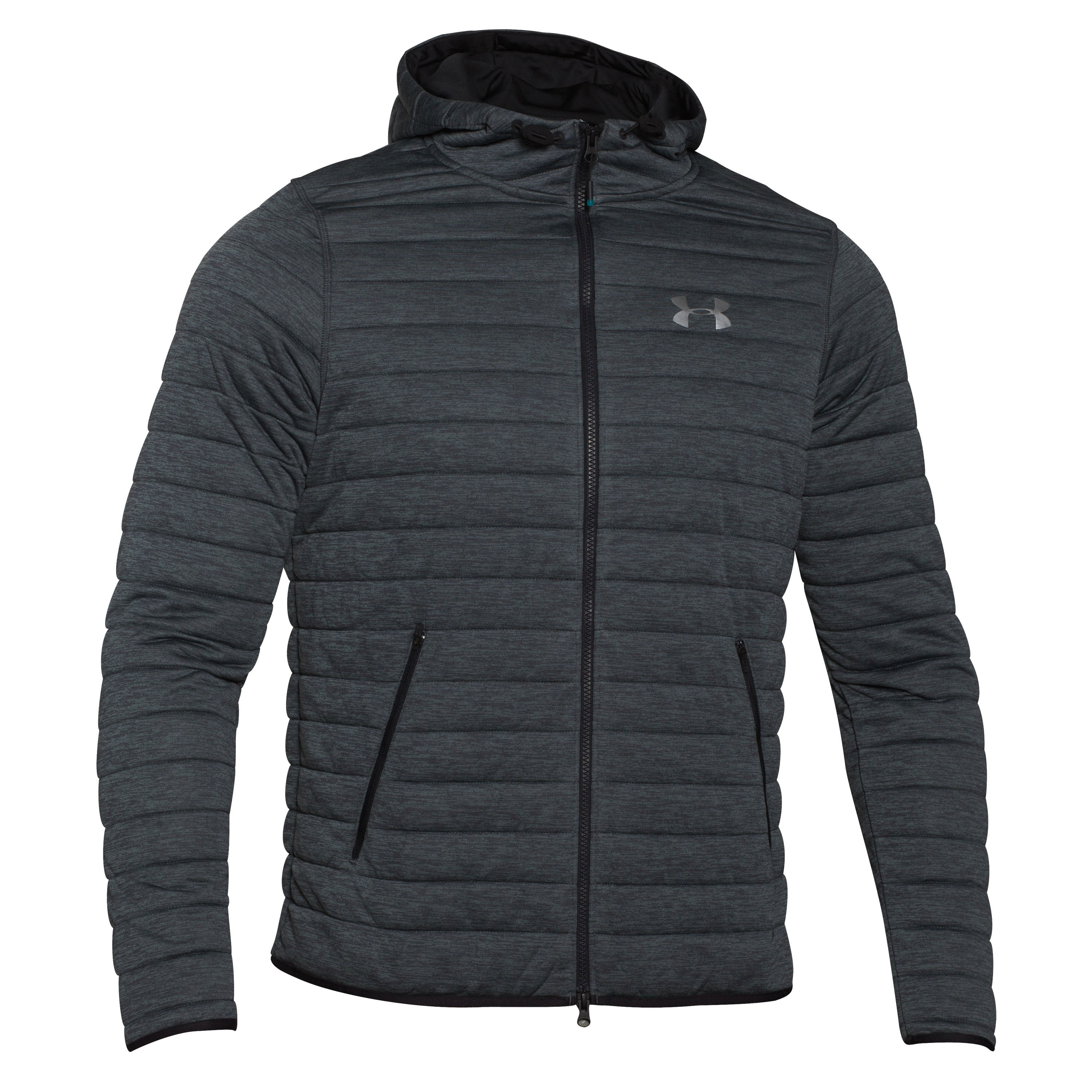 Under Armour Quilted FZ Hoodie Full Zip gray Armour Quilted FZ Full Zip | Hooded Sweatshirts | Sweaters | Men | Clothing