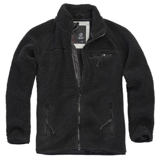Brandit Jacket Teddy Fleece black