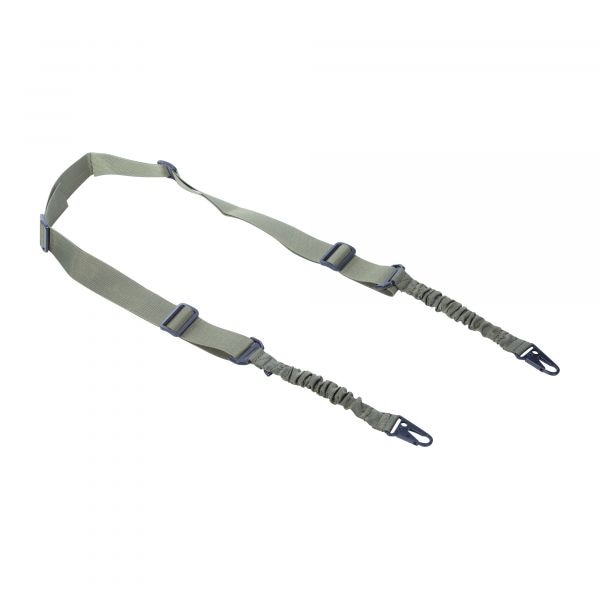 Mil-Tec 2-Point Tactical Rifle-Carrying-Strap with Bungee olive