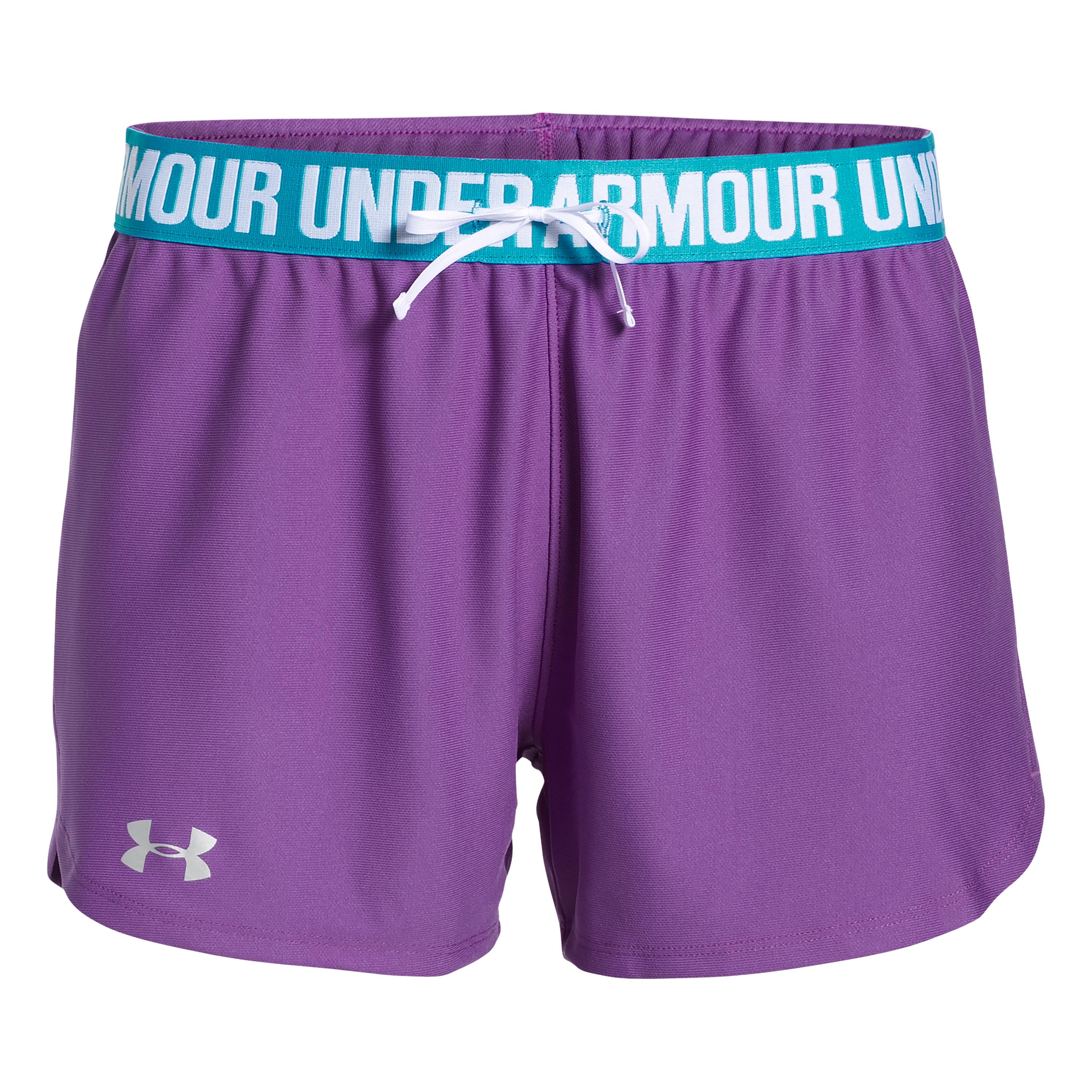purple under armour shorts