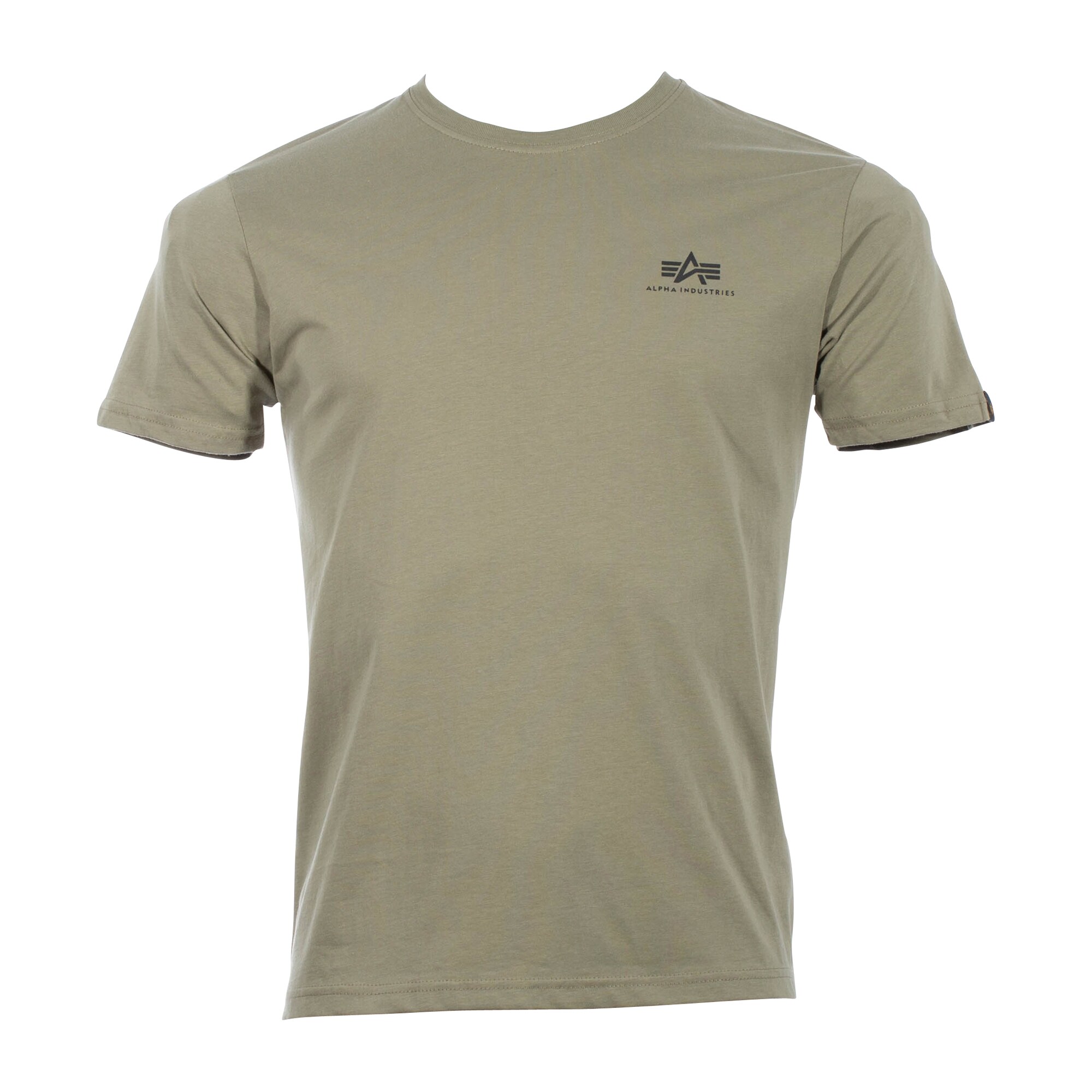 Purchase the Alpha Industries T-Shirt Backprint olive black by A