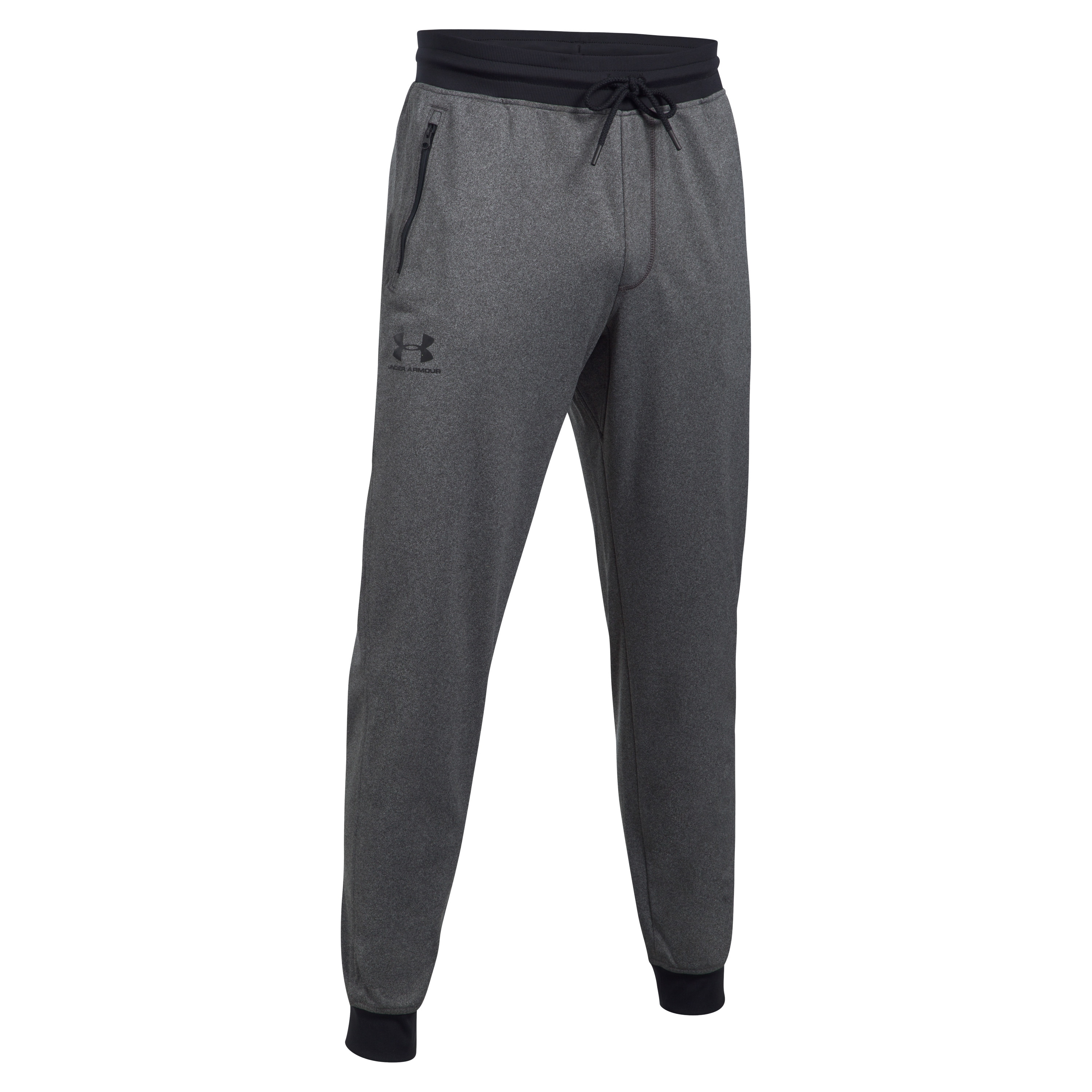 gray under armour joggers