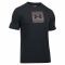 Under Armour T-Shirt Camo Boxed Logo SS black/red