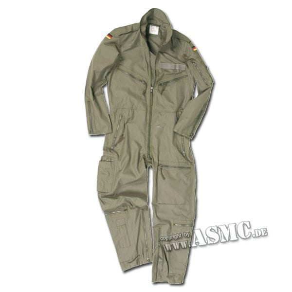 German Military Flight Suit Used olive green