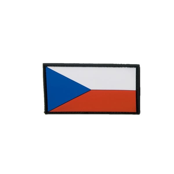 3D-Patch Czech Republic Flag full color