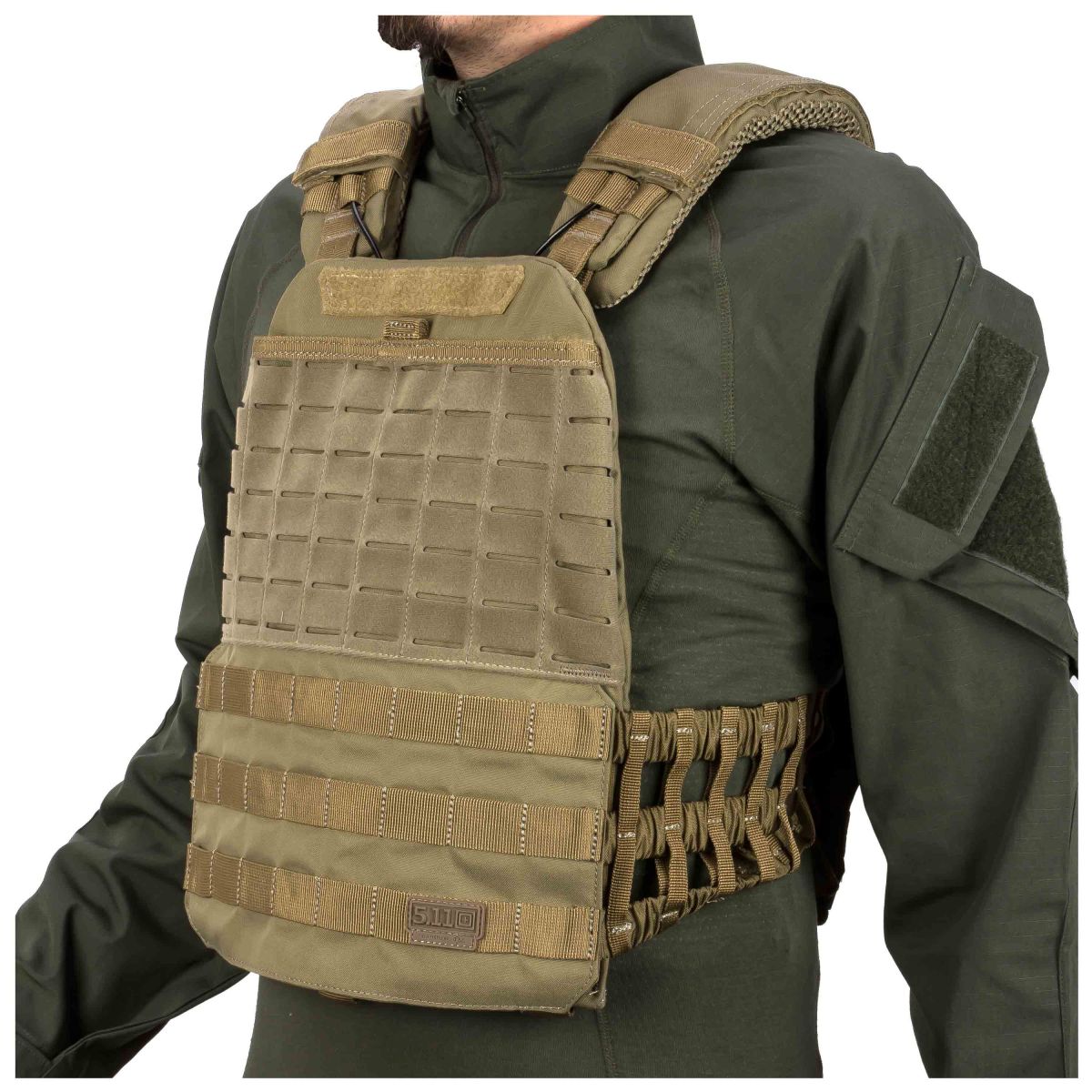 Purchase the 5.11 TacTec Plate Carrier sandstone by ASMC