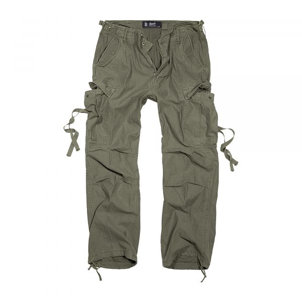 Purchase the Brandit M-65 Vintage Trousers olive by ASMC