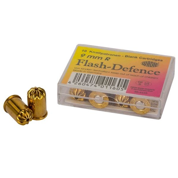 Wadie Flash Defence 9 mm Blank Revolver Catridges 10 Shot