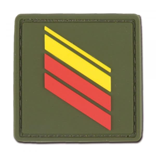 Rank Insignia French Caporal Chef olive/yellow