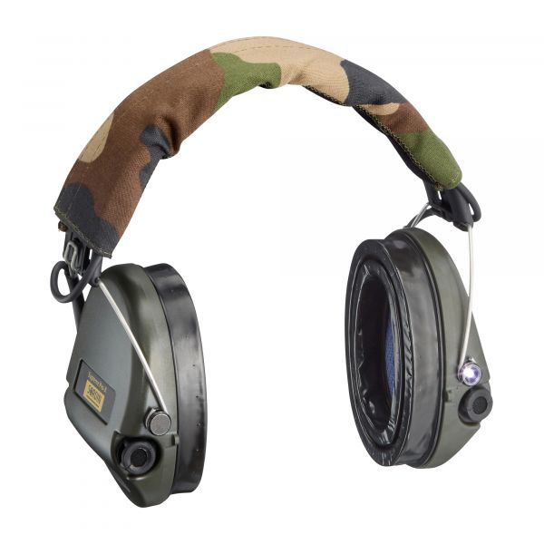 Sordin Active Hearing Protection Supreme Pro-X Gel LED olive