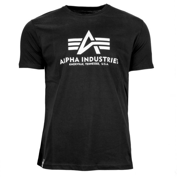 Alpha Industries Shirt Basic T Kryptonite black