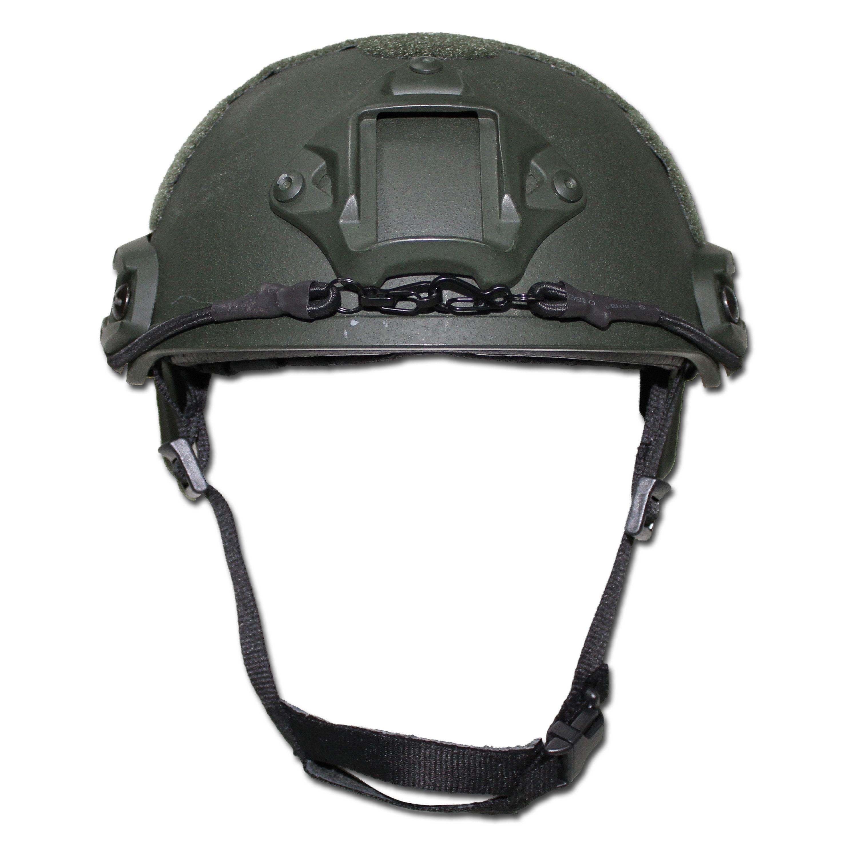 US MILITARY COMBAT HELMET 2001 MICH PADDED RAILED NV MOUNT HEAD PROTECTION BLACK 
