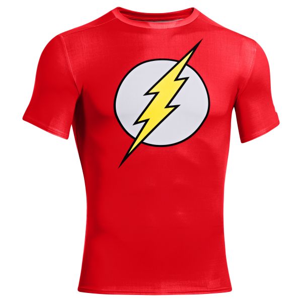 Under Armour Shirt Alter Ego The Flash red