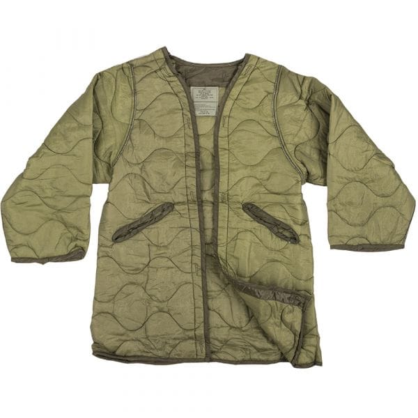 US Quilted Parka Liner Like New olive