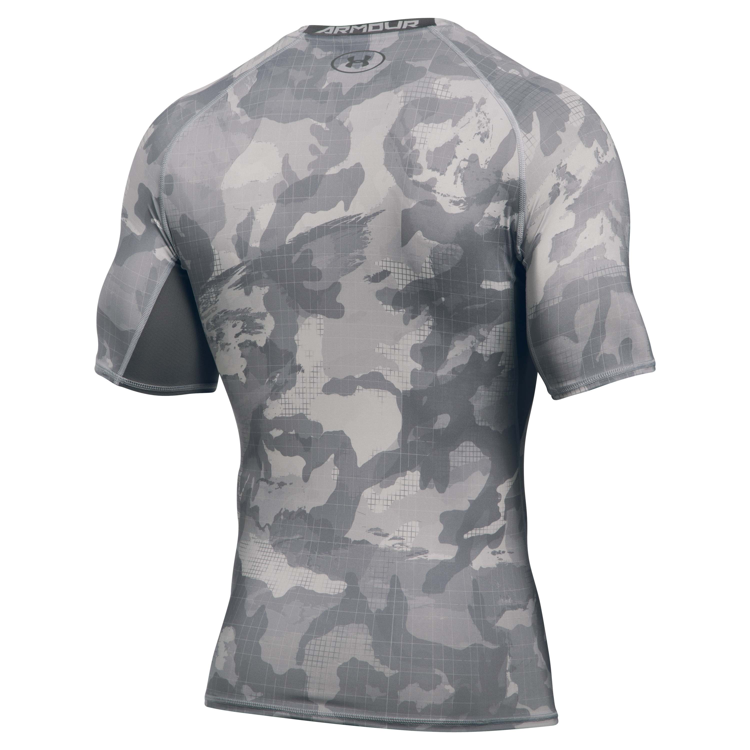 Under Armour Compression Shirt HeatGear gray camo