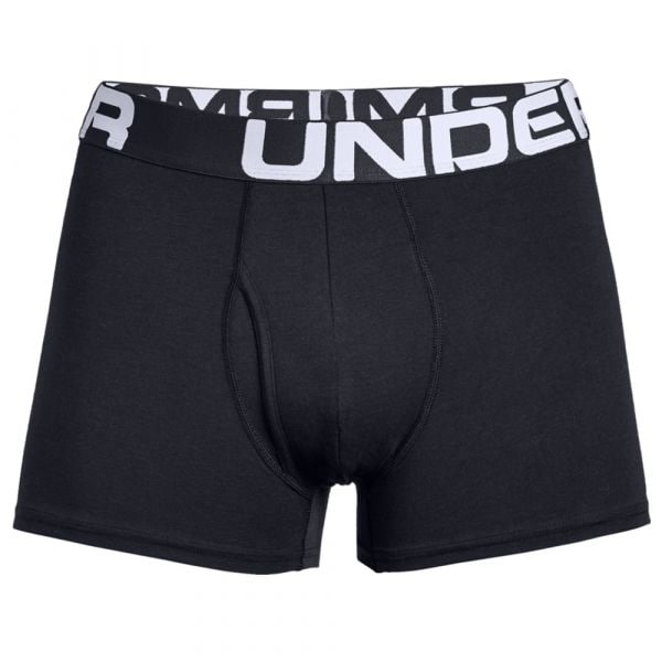Under Armour Boxershort Charged Cotton 6 Inch 3-Pack black