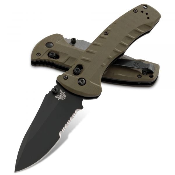 Benchmade Pocket Knife 980SBK Turret Axis