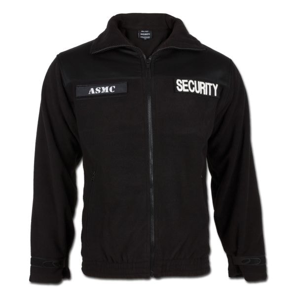 Mil-Tec Security Fleece Jacket black