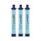 LifeStraw Water Filter Personal Straw 3-Pack blue