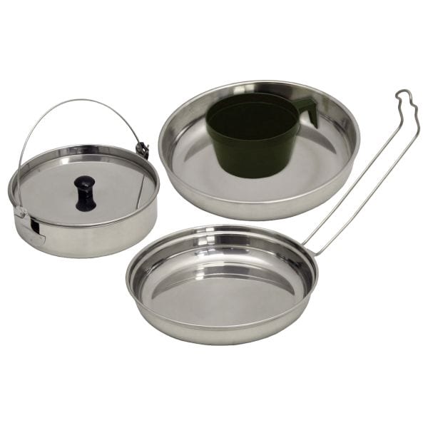 MFH 5 Piece Stainless Steel Cookware Set