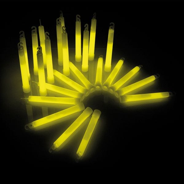 KNIXS Power Glow Sticks 25er Pack yellow