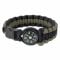 Rothco Bracelet W/Compass black/olive
