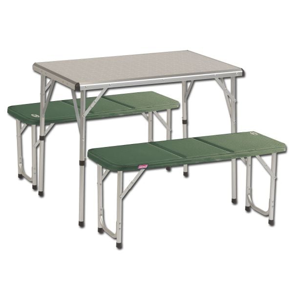 Coleman Camping Table with Benches