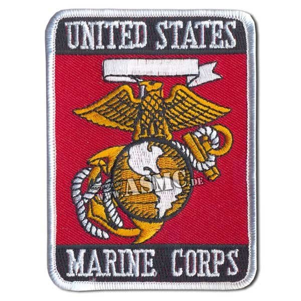 Purchase the USMC Patch Round blue/gold/red by ASMC