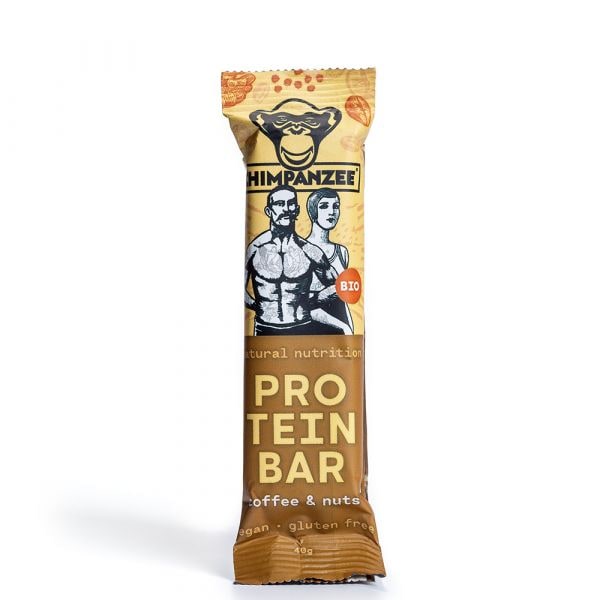 Chimpanzee Bar Organic Protein Bar Coffee Nuts
