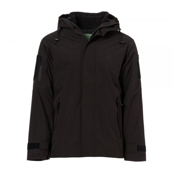 Mil-Tec Wet Weather Jacket with Fleece Jacket Gen II black