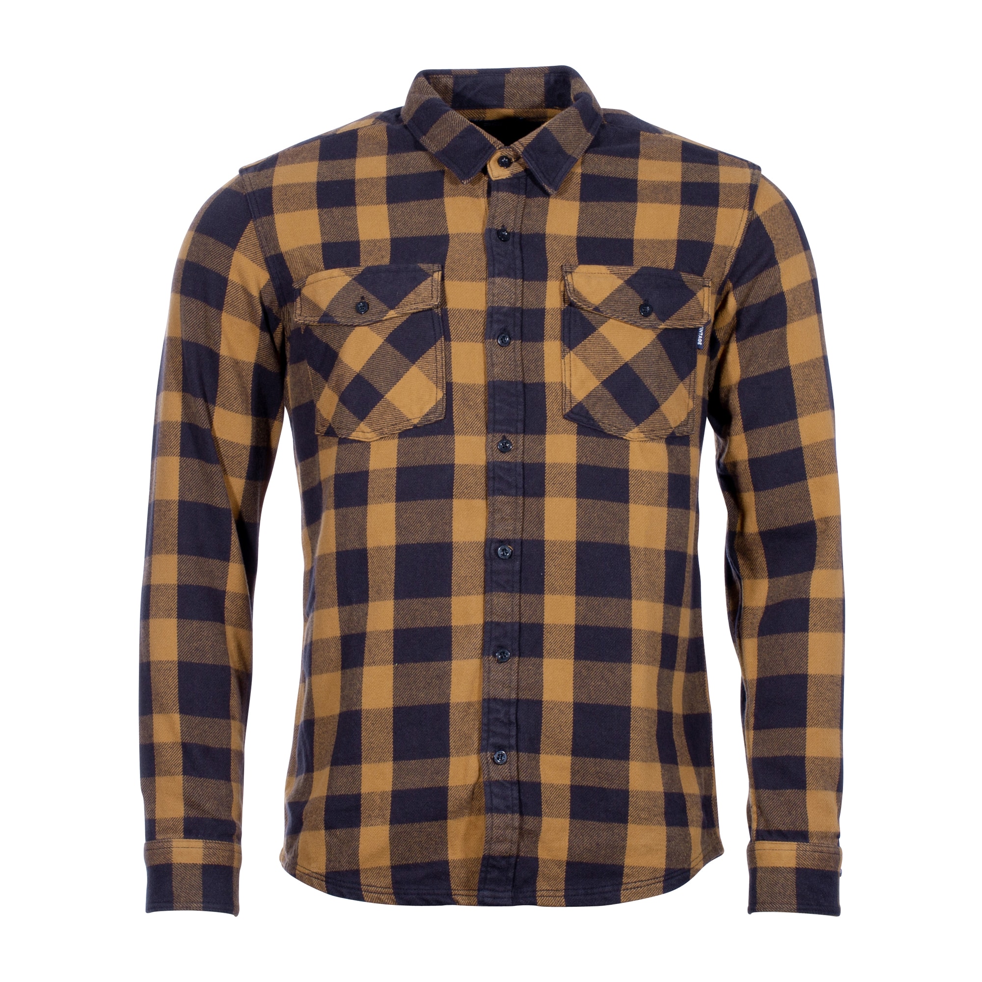 Purchase the Vintage Industries Globe Heavyweight Shirt yellow c