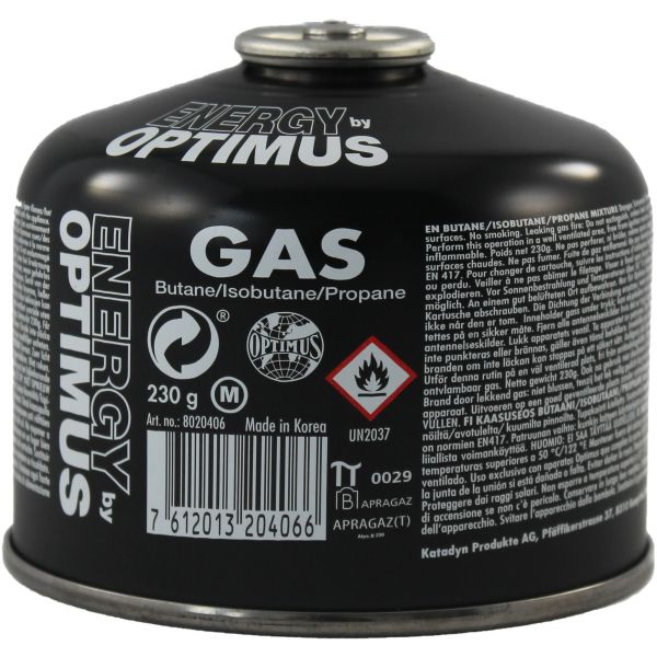 Optimus Tactical Universal Gas 230 g black