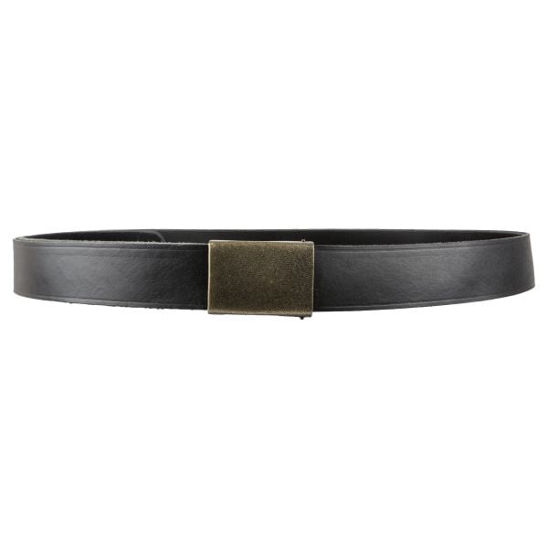 Heim Belt 32 mm Wide Leather Dyed black